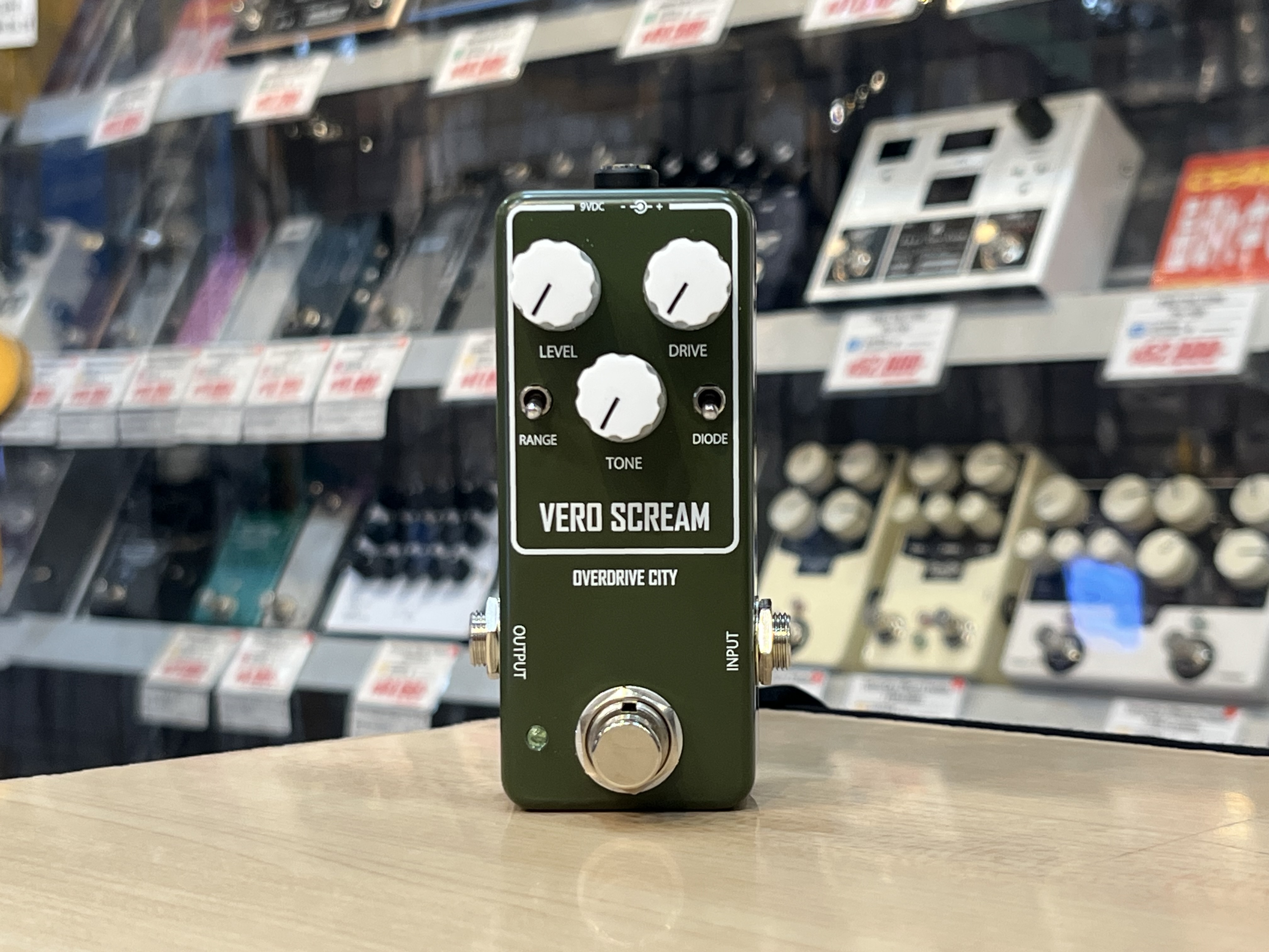 【即納可能】VeroCity Effects Pedals(ベロシティエフェクツペダルズ) VERO SCREAM-A (オーバードライブペダル)お茶の水駅前店(東京)