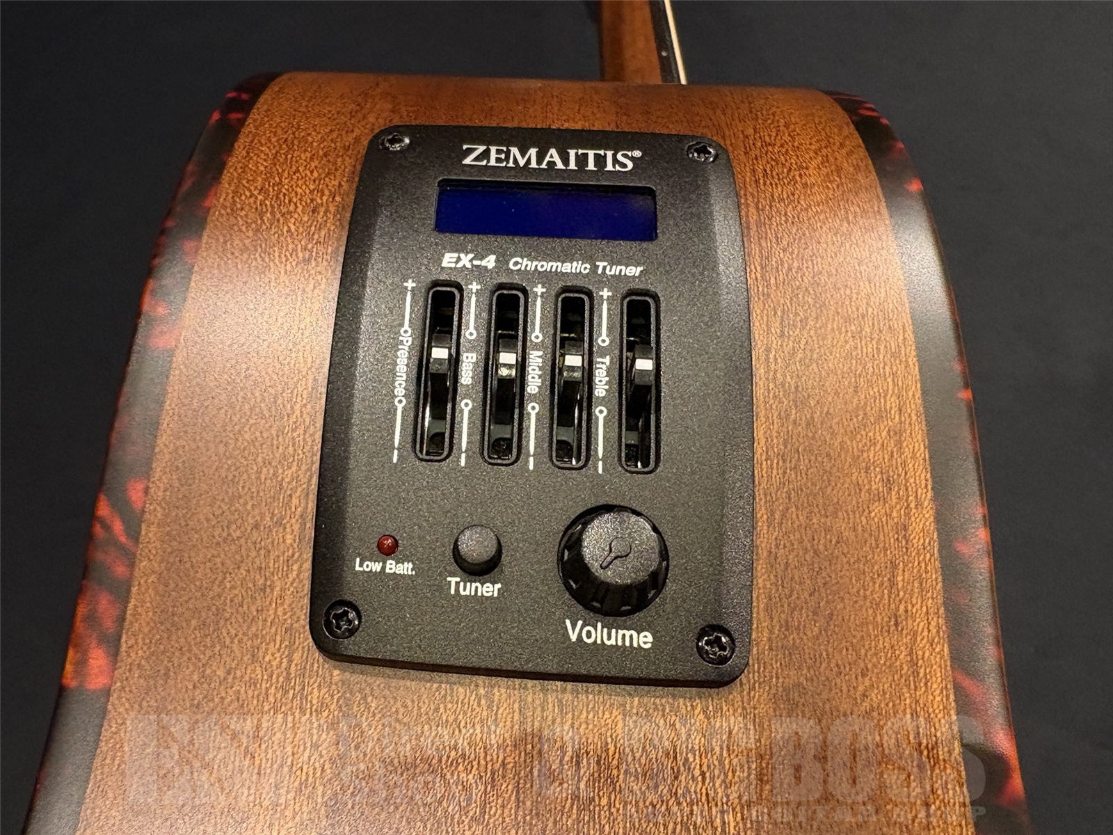【即納可能/アウトレット】Zemaitis(ゼマイティス) CAF-90HCW/Denim Black Mother of Pearl 京都店 - 4