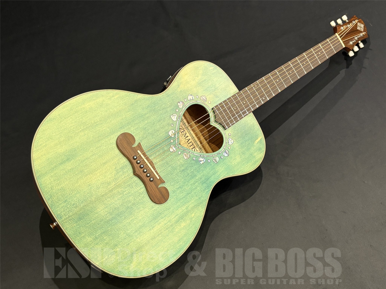 【即納可能/アウトレット】Zemaitis(ゼマイティス) CAF-90H/Forest Green Abalone 京都店