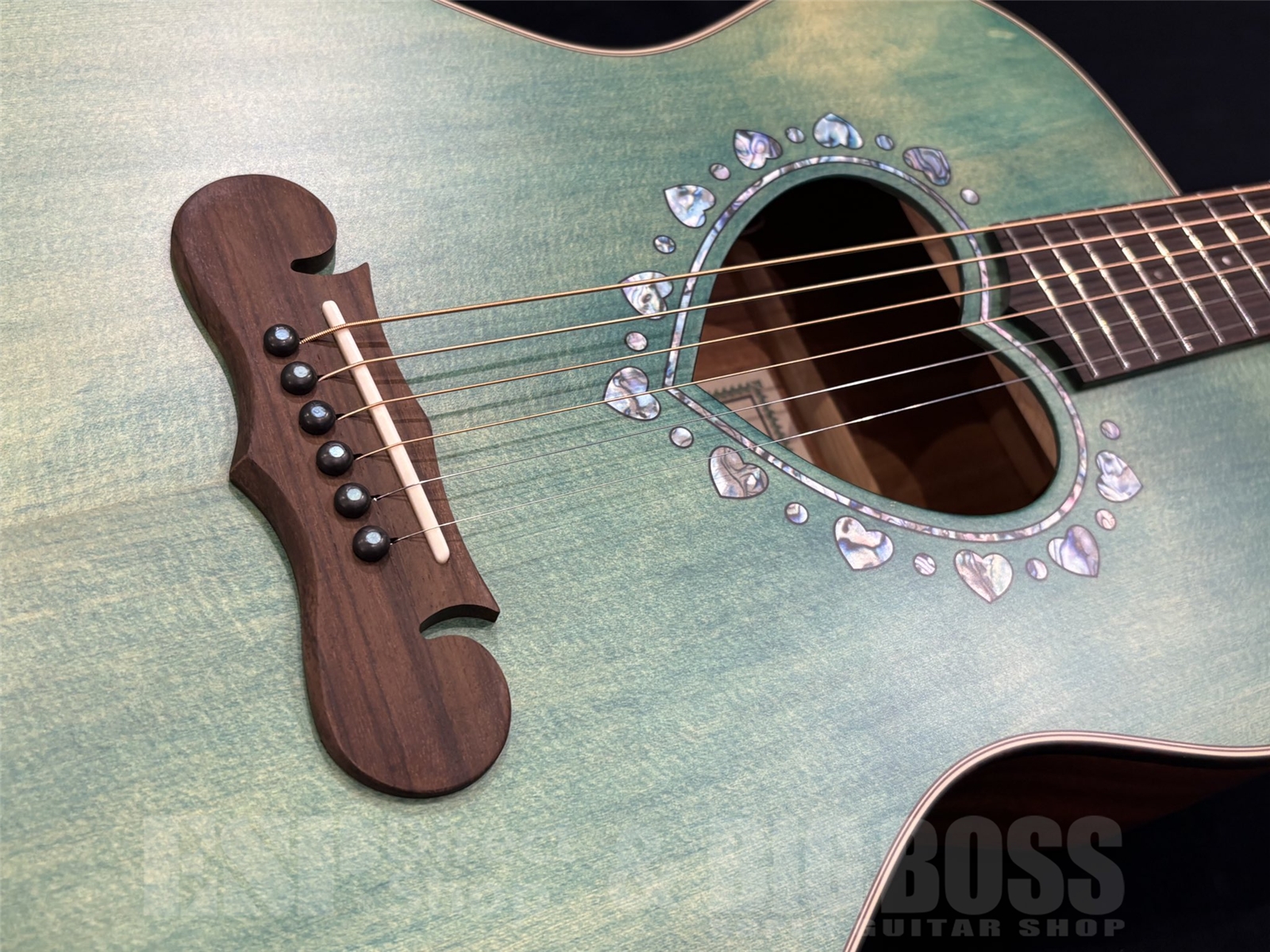 【即納可能/アウトレット】Zemaitis(ゼマイティス) CAF-90H/Forest Green Abalone 京都店 - 3