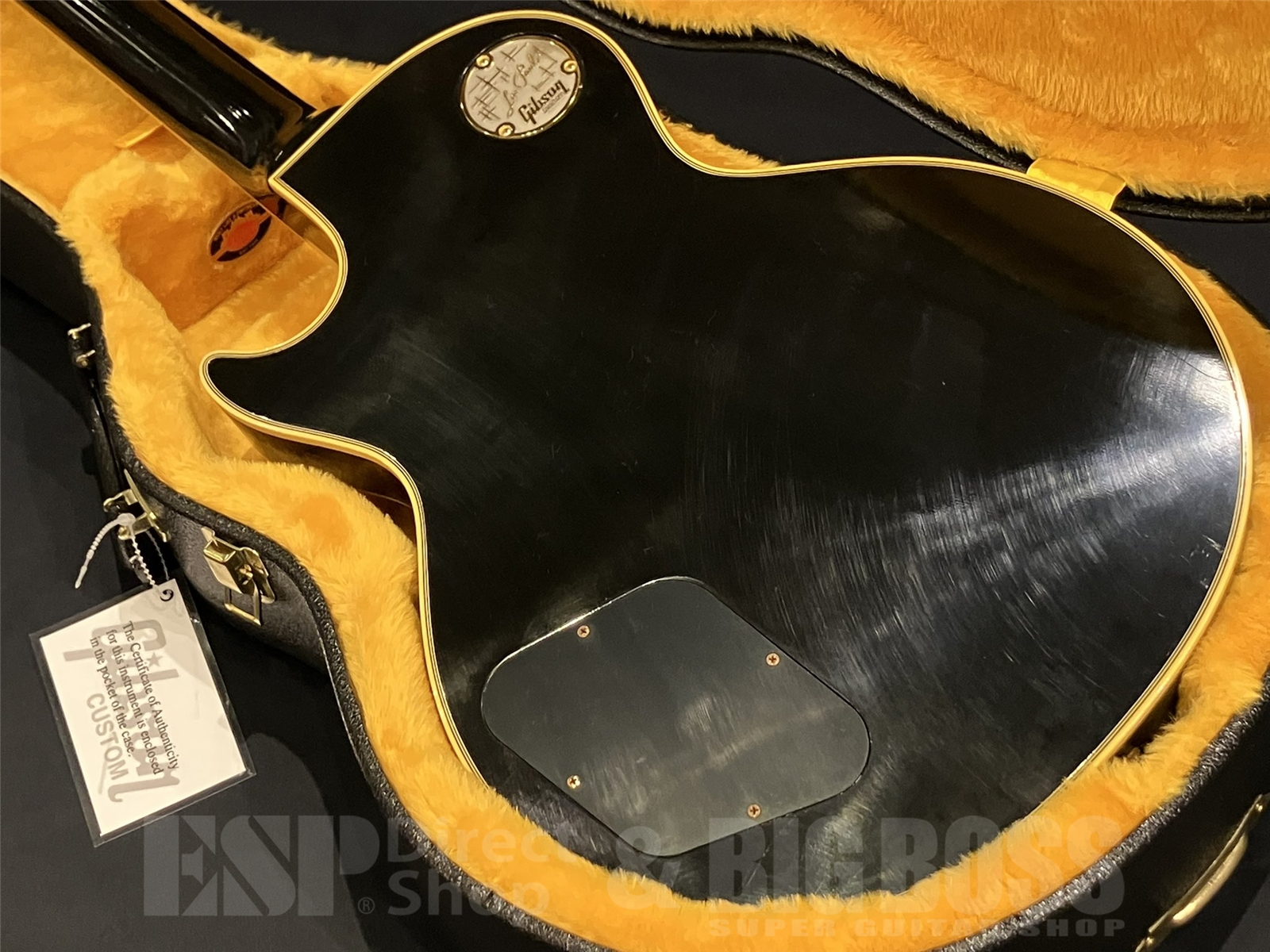 【即納可能】Gibson Custom Shop(ギブソンカスタムショップ) 1968 Les Paul Custom Ebony Ultra Light Aged / Ebony 京都店 - 9