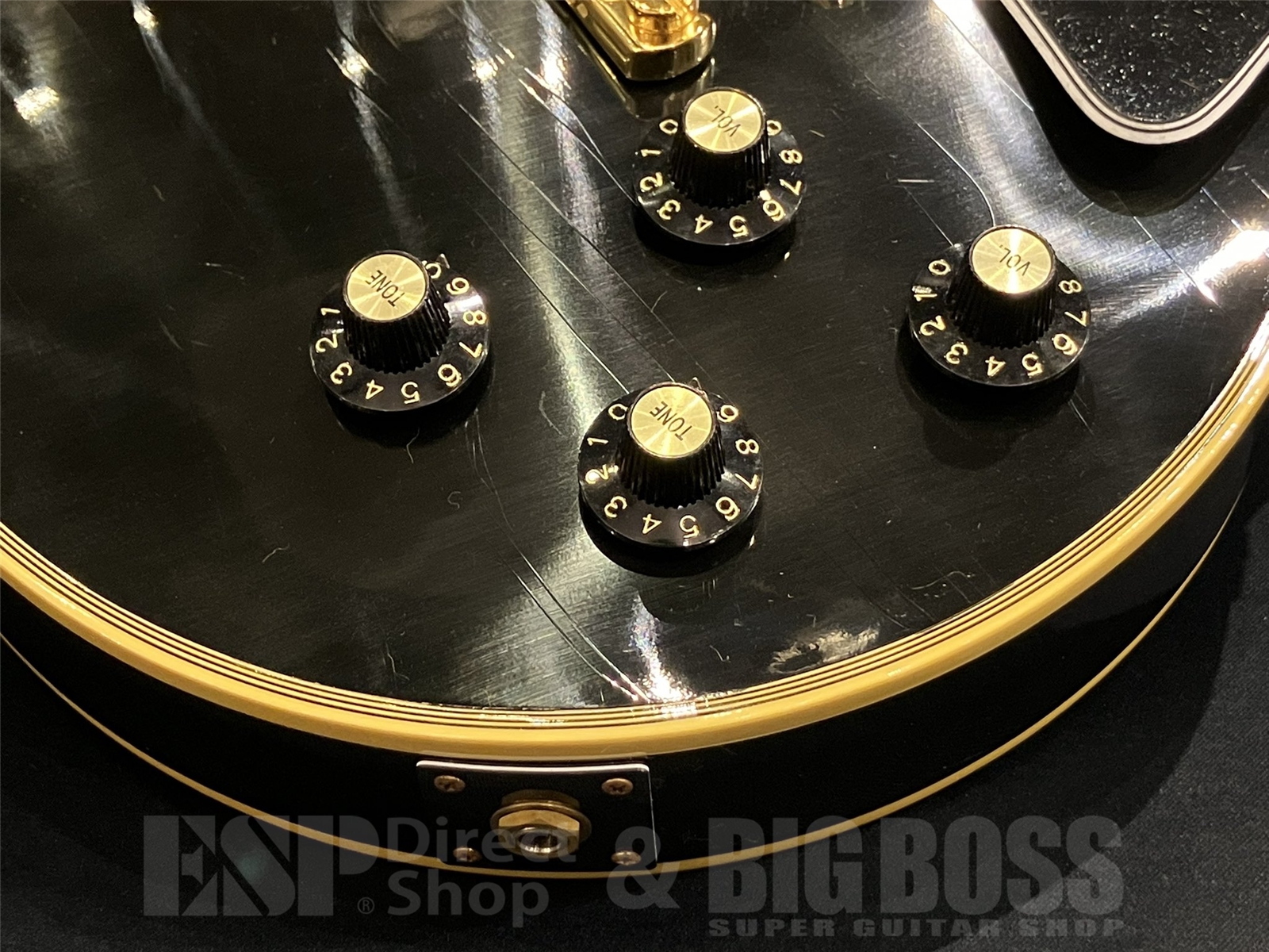 【即納可能】Gibson Custom Shop(ギブソンカスタムショップ) 1968 Les Paul Custom Ebony Ultra Light Aged / Ebony 京都店 - 4