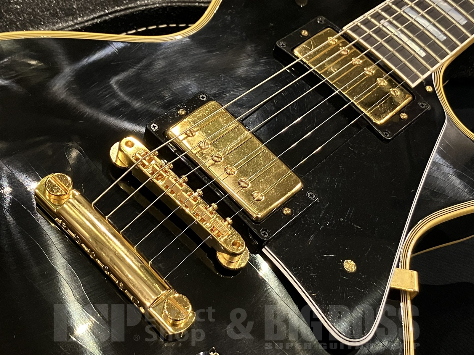 【即納可能】Gibson Custom Shop(ギブソンカスタムショップ) 1968 Les Paul Custom Ebony Ultra Light Aged / Ebony 京都店 - 3