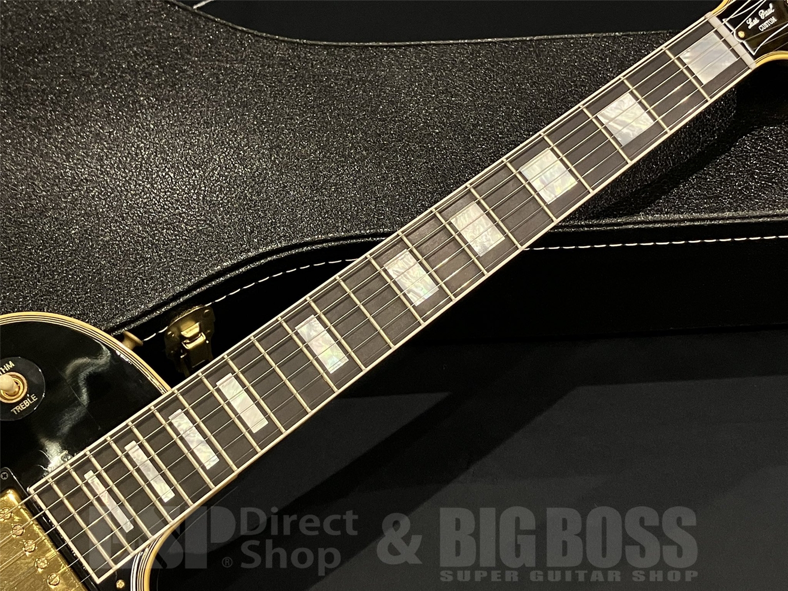 【即納可能】Gibson Custom Shop(ギブソンカスタムショップ) 1968 Les Paul Custom Ebony Ultra Light Aged / Ebony 京都店 - 5