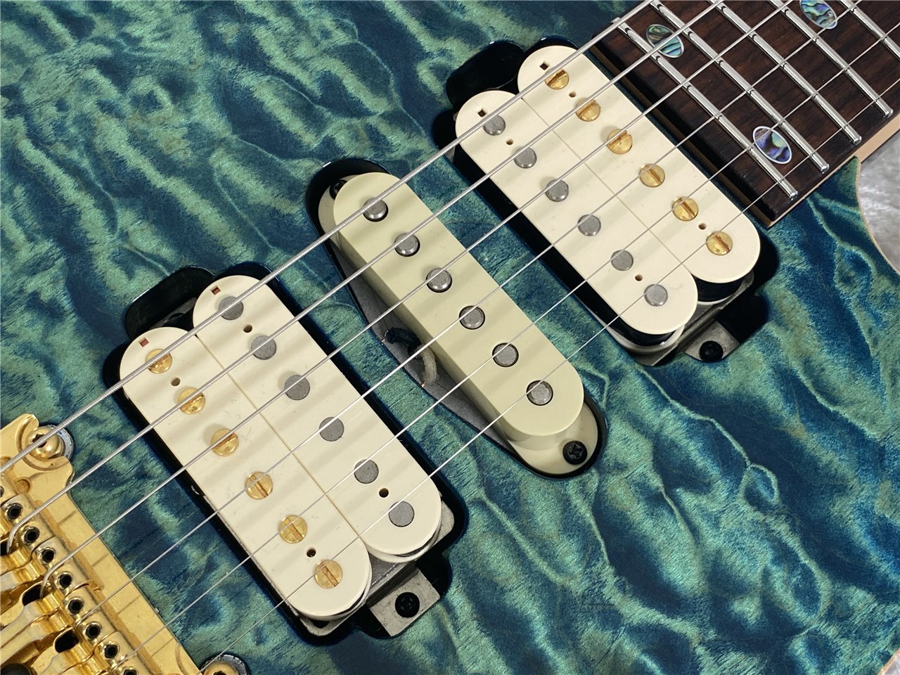 【即納可能/中古品】FREEDOM CUSTOM GUITAR RESEARCH Hydra 2Point 24F Premium Grade Quilt Maple(そよ風) お茶の水駅前店(東京) - 6