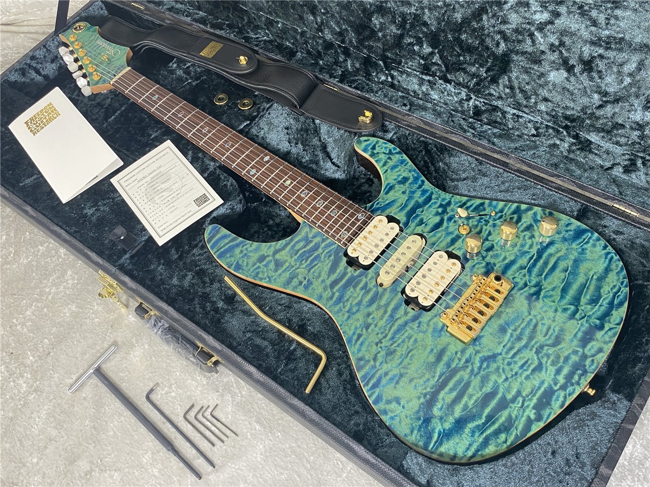 【即納可能/中古品】FREEDOM CUSTOM GUITAR RESEARCH Hydra 2Point 24F Premium Grade Quilt Maple(そよ風) お茶の水駅前店(東京) - 11