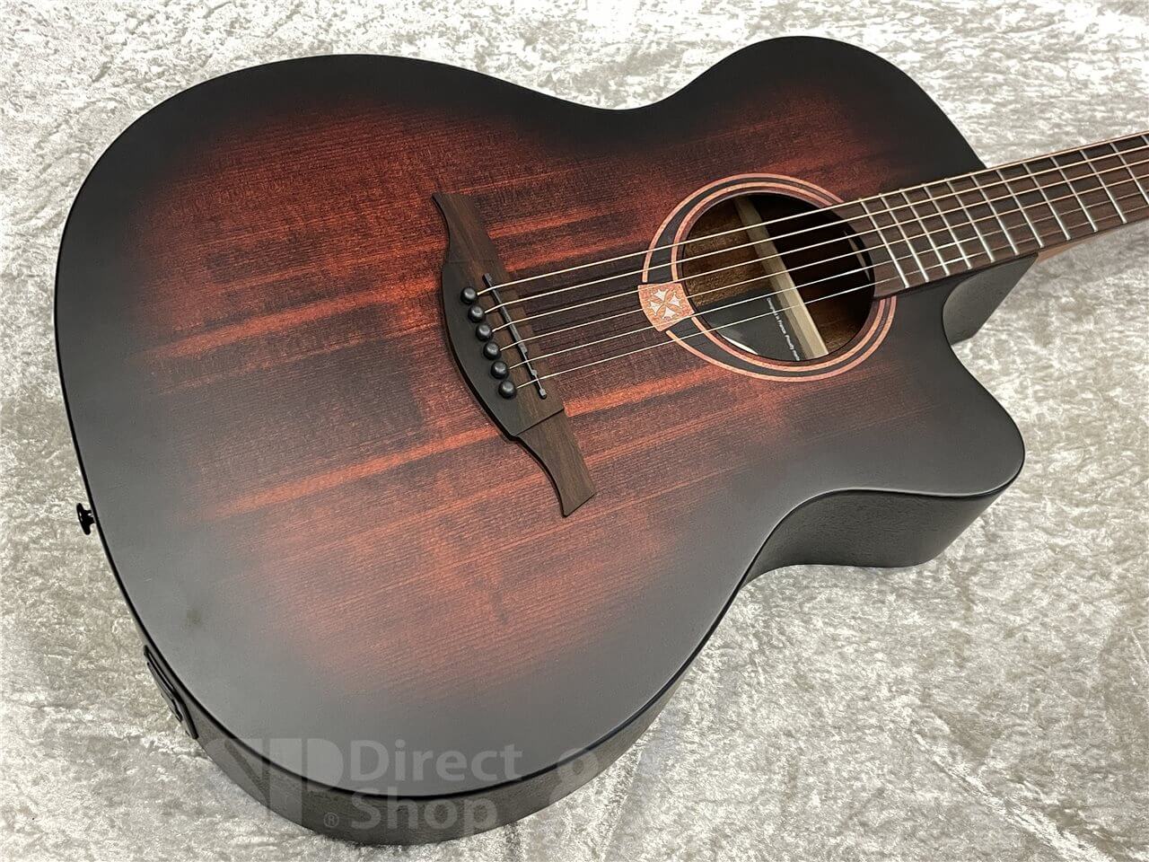 【即納可能】LAG Guitars（ラグギターズ）T70ACE（BLACK & BROWN）　名古屋店
