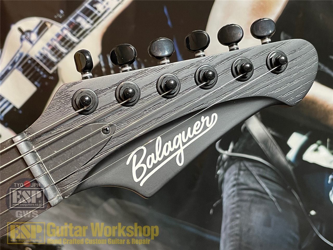 【即納可能】Balaguer Guitars The Woodman BB Baritone Beau Burchell Signature Model The Dark Horse GWS
