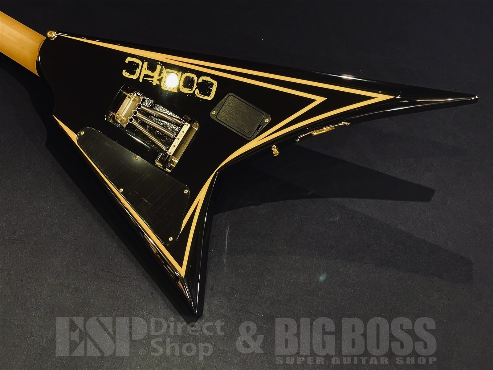 【即納可能】EDWARDS(エドワーズ) E-ALEXI KATAKANA / Black with Yellow Pinstripe (Alexi Laiho Model) 京都店 - 9