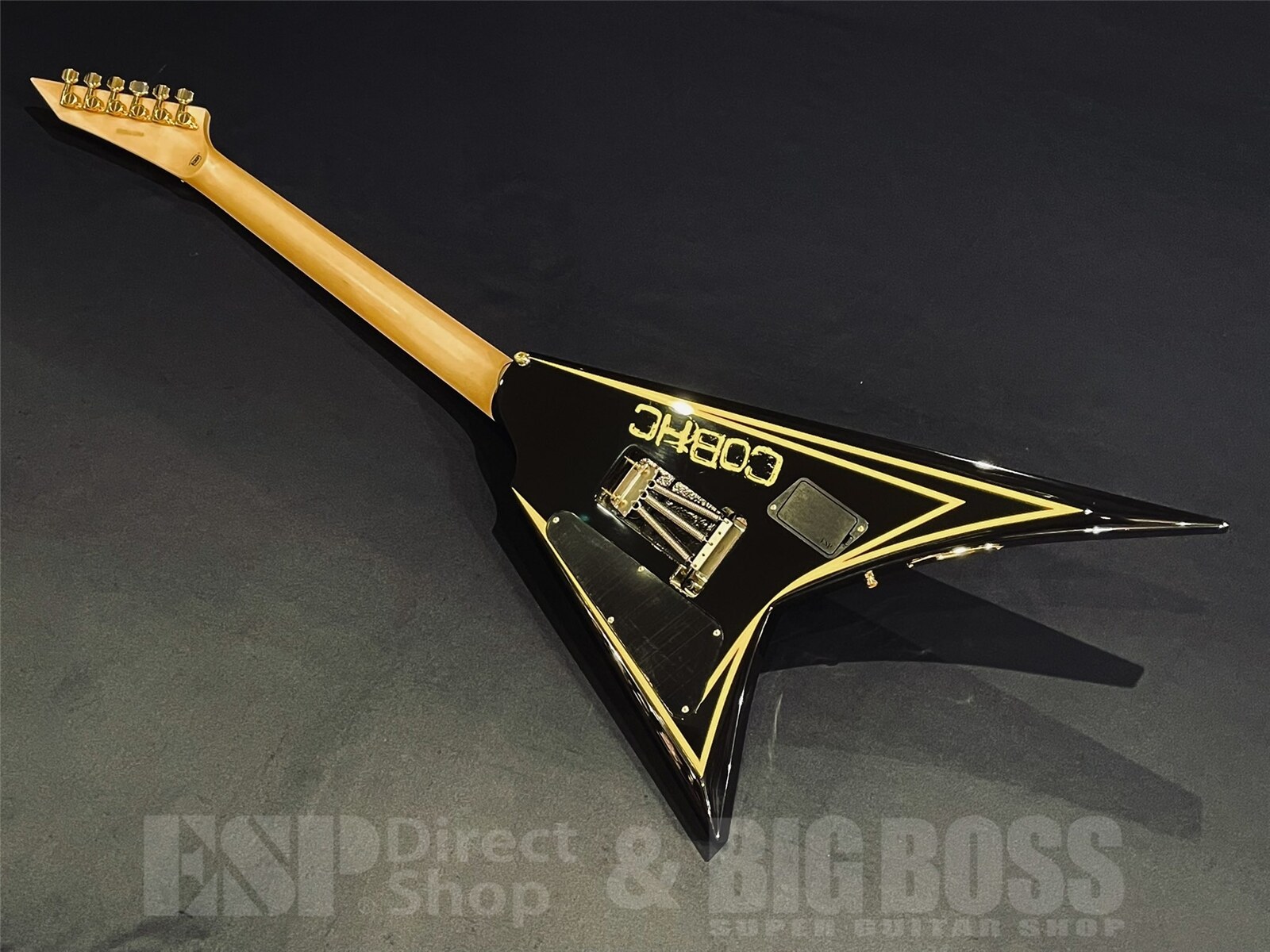 【即納可能】EDWARDS(エドワーズ) E-ALEXI KATAKANA / Black with Yellow Pinstripe (Alexi Laiho Model) 京都店 - 8