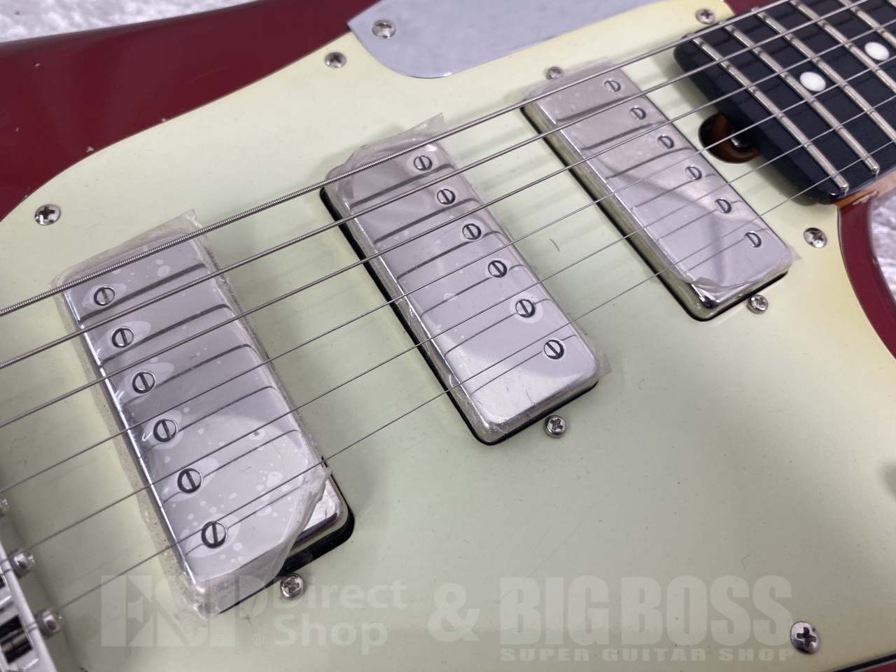 【即納可能】T.S factory(ティーエス ファクトリー) 151A-MO 3Mini-Humbucker / Candy Apple Red お茶の水駅前店 (東京)