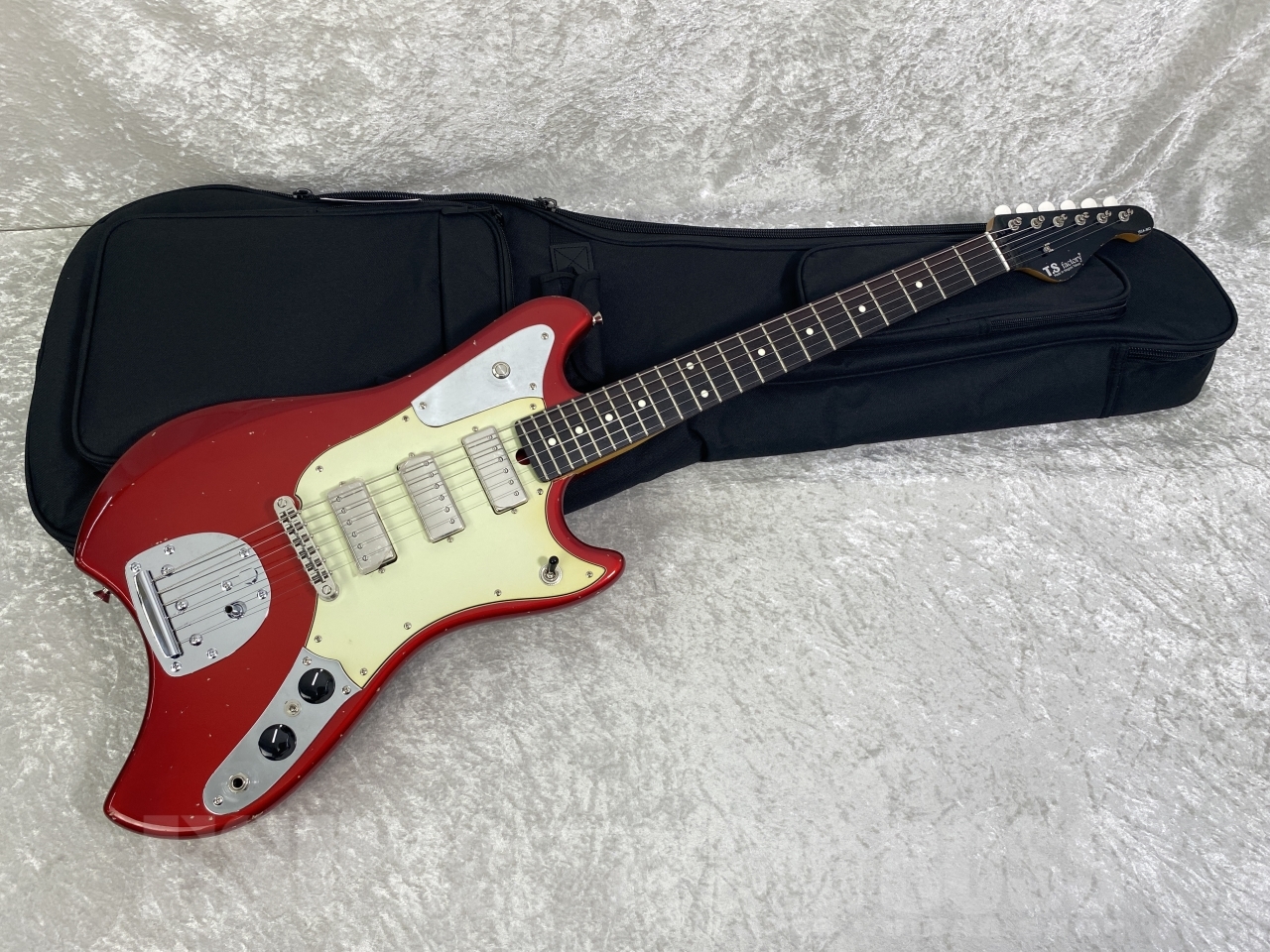 【即納可能】T.S factory(ティーエス ファクトリー) 151A-MO 3Mini-Humbucker / Candy Apple Red お茶の水駅前店 (東京)