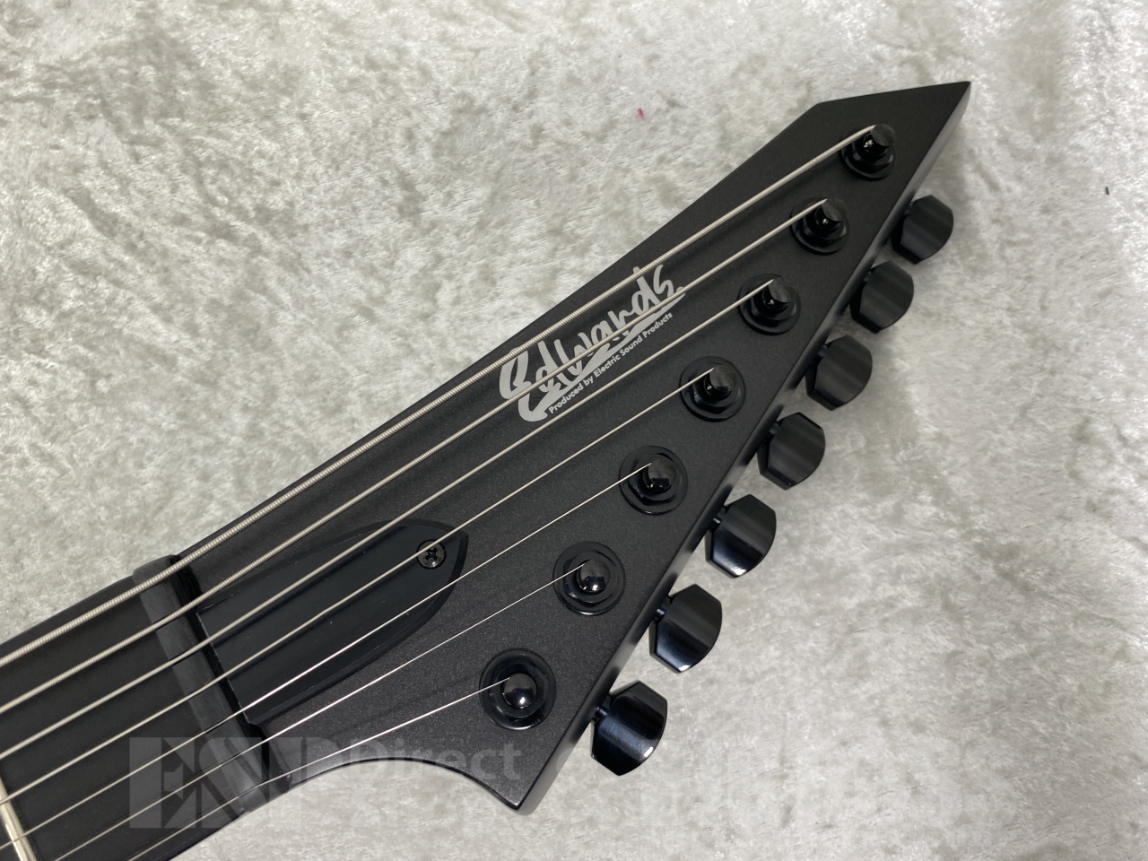 【お取寄せ商品】EDWARDS (エドワーズ) E-M-II-7 / Metallic Black Satin