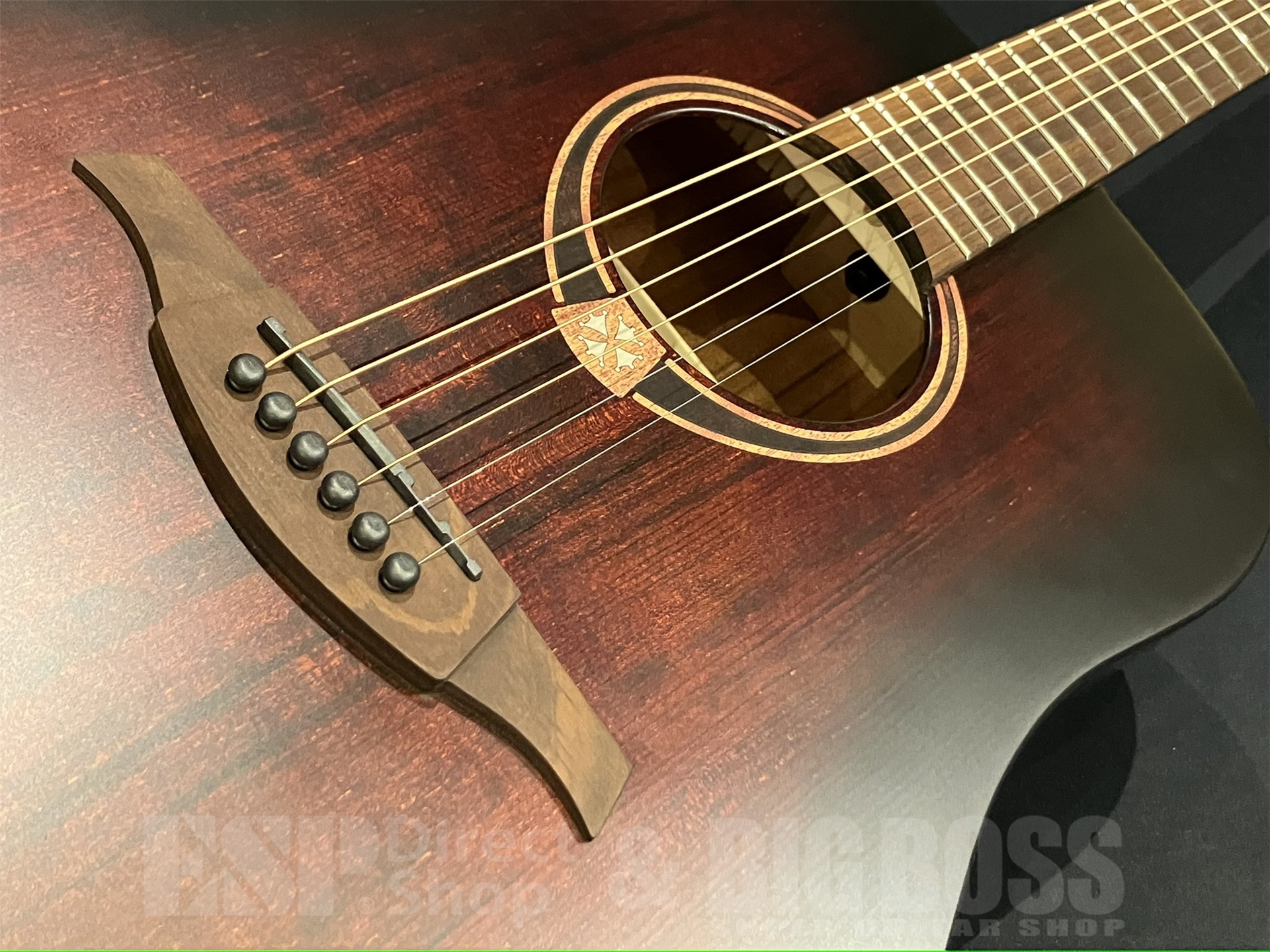 【即納可能】LAG Guitars (ラグギターズ) T70D / BLACK & BROWN 京都店
