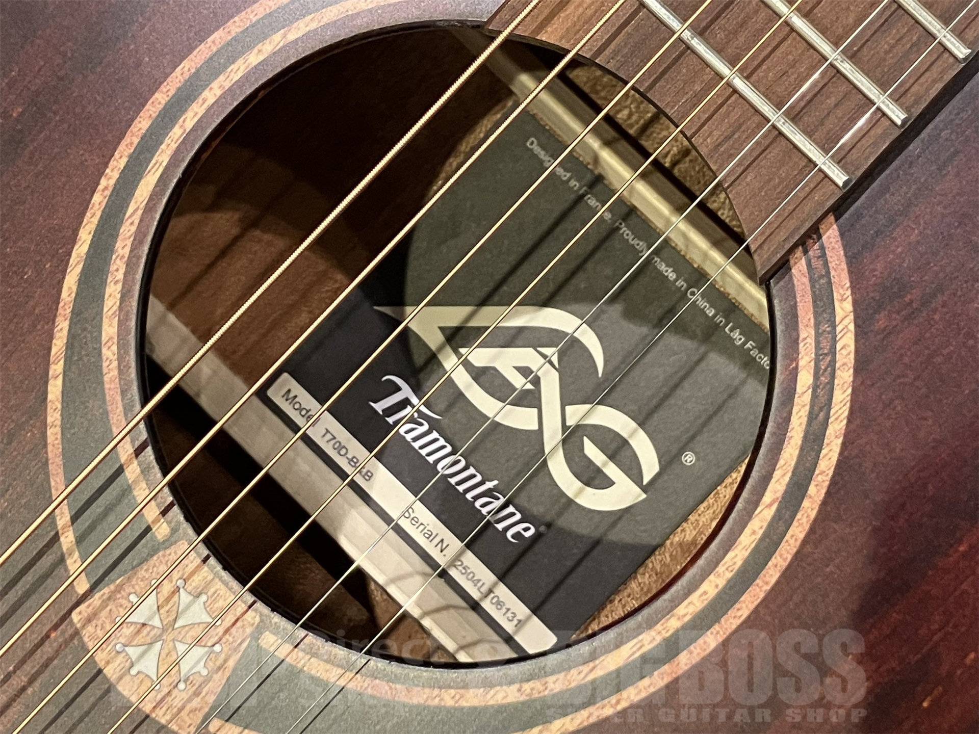 【即納可能】LAG Guitars (ラグギターズ) T70D / BLACK & BROWN 京都店