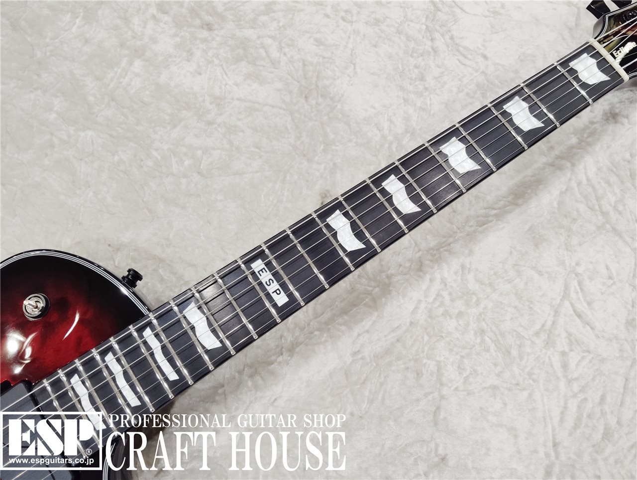 【即納可能】E-II EC QM FL / See Thru Black Cherry Sunburst　渋谷店