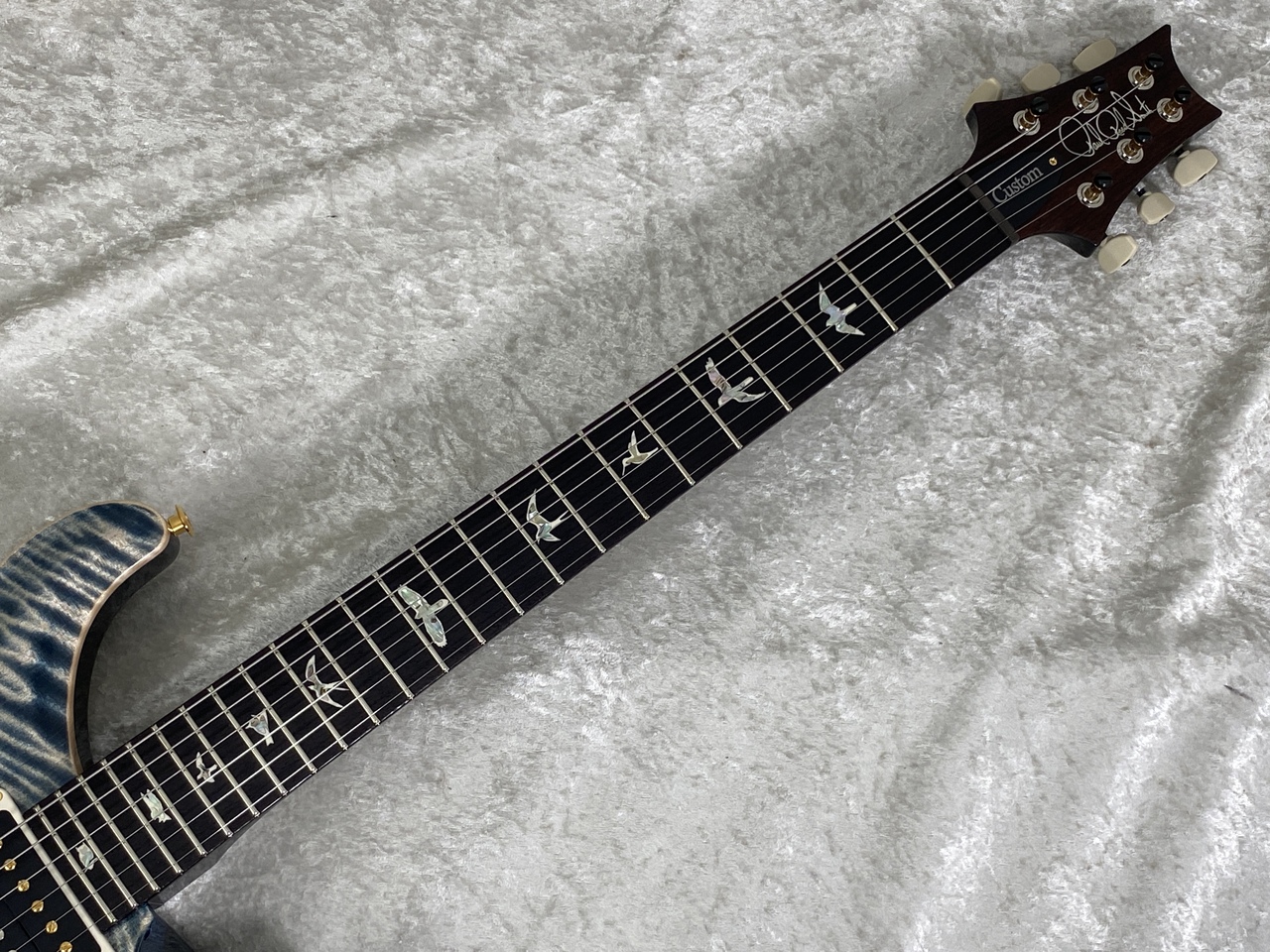 【即納可能】Paul Reed Smith  (ポールリードスミス/PRS) Custom 24 10Top / Faded Whale Blue (2025年製 S/N 0419509) - 7