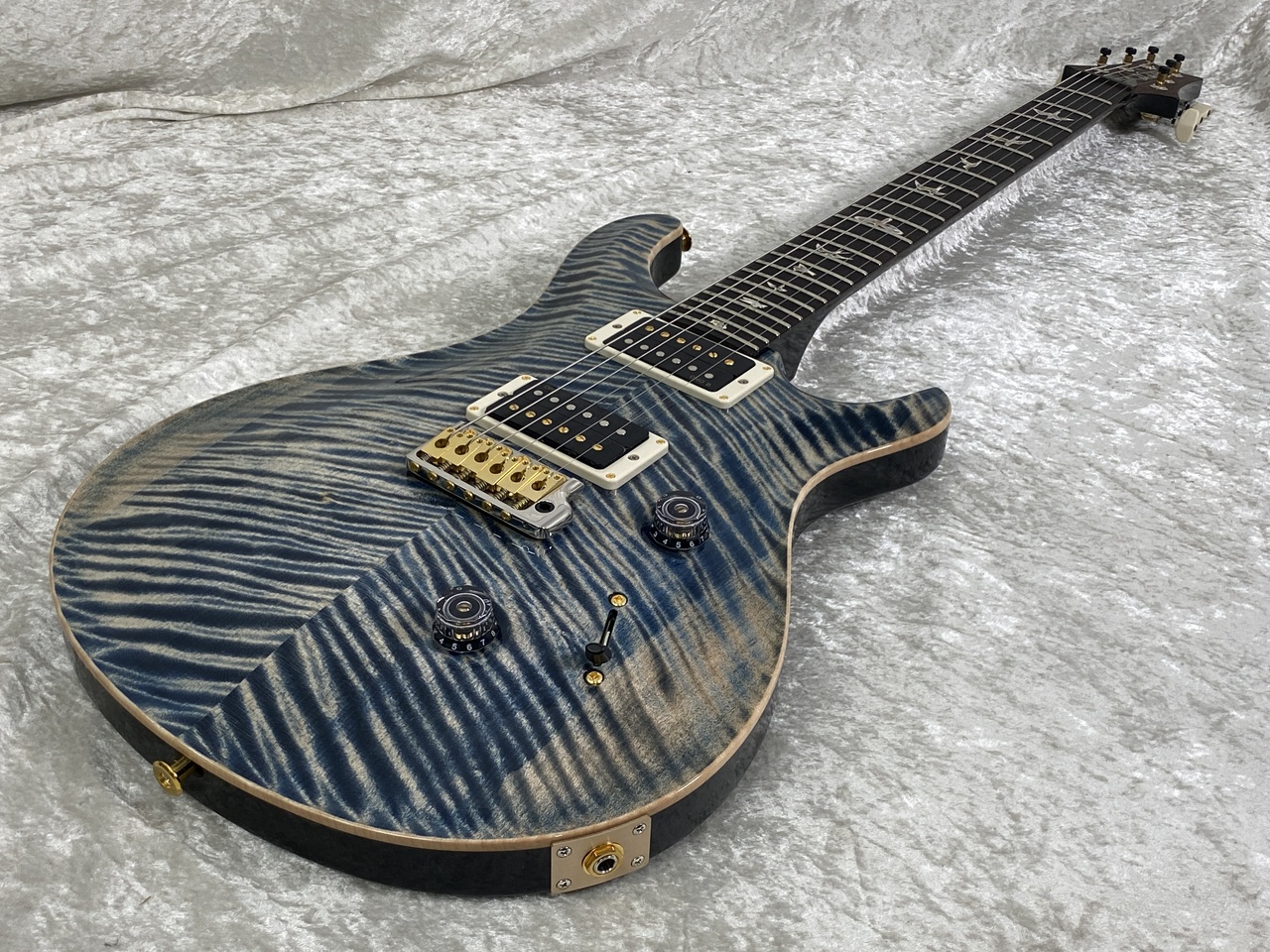 【即納可能】Paul Reed Smith  (ポールリードスミス/PRS) Custom 24 10Top / Faded Whale Blue (2025年製 S/N 0419509) - 4