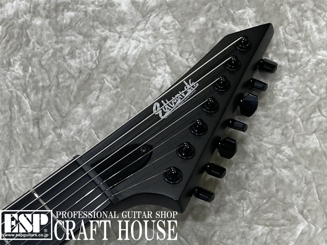 【即納可能】EDWARDS E-M-II-7 / Metallic Black Satin 渋谷店