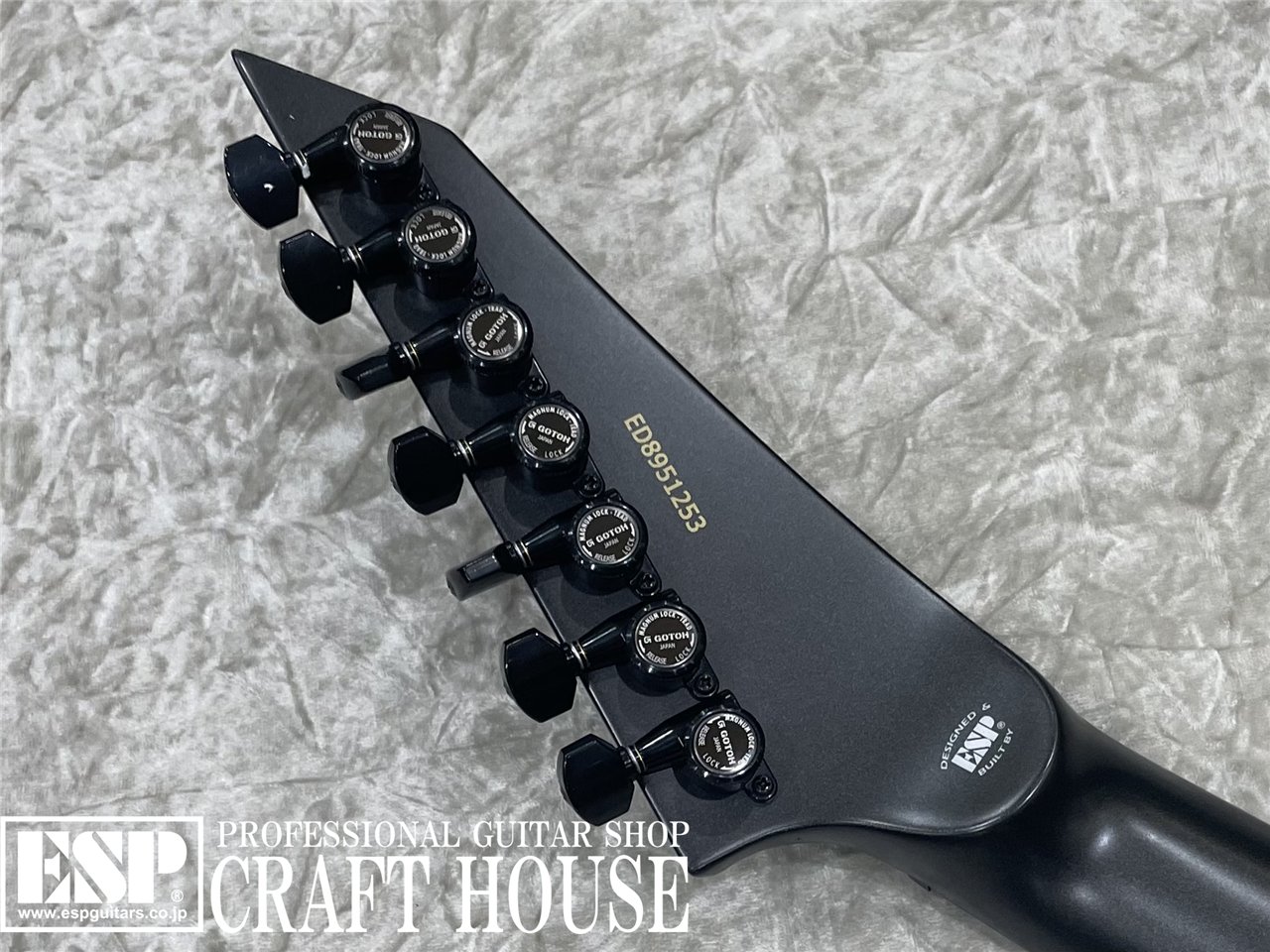 【即納可能】EDWARDS E-M-II-7 / Metallic Black Satin 渋谷店