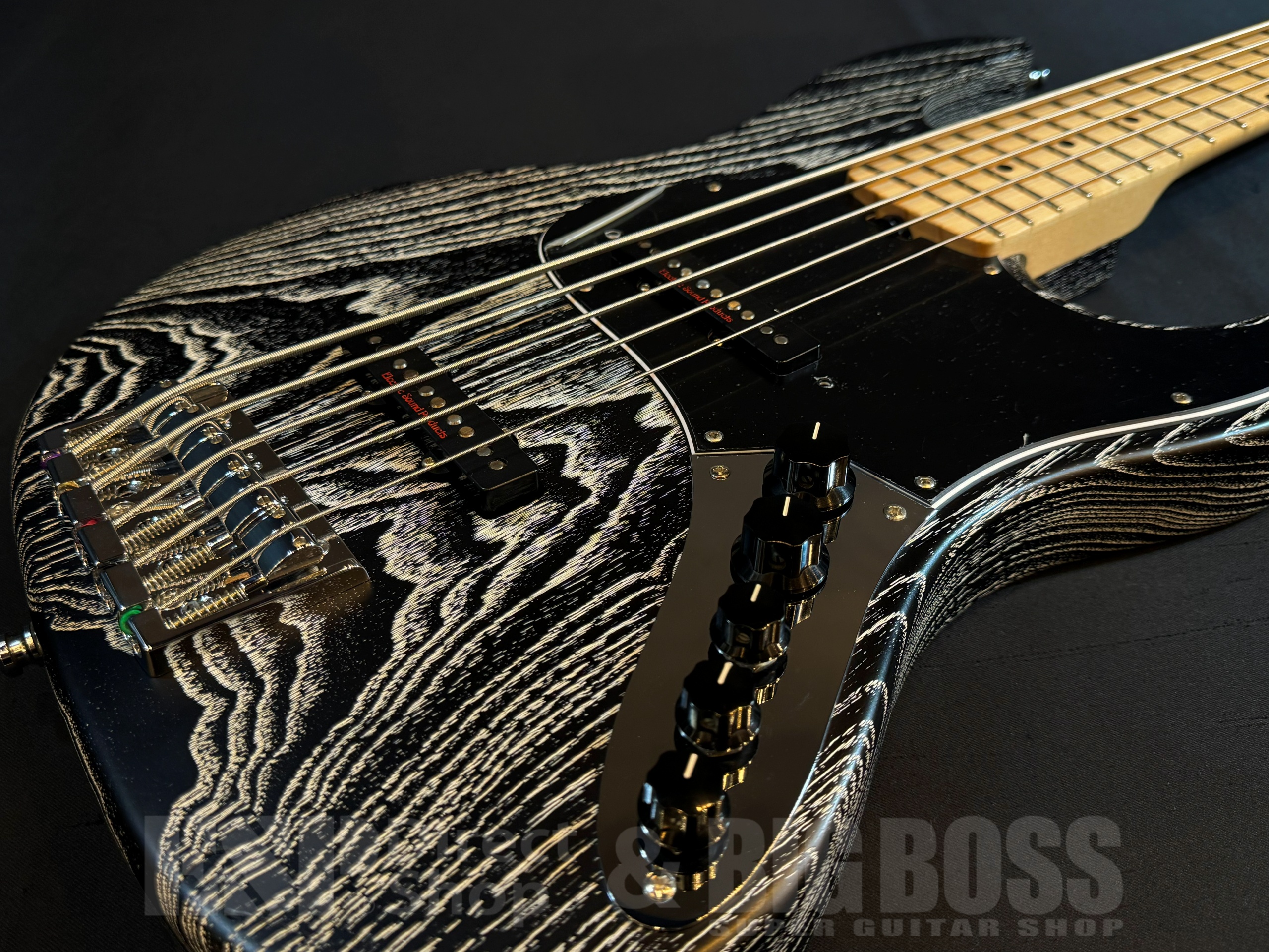 【即納可能/中古品】ESP (イーエスピー) AMAZE-AS-SL5 / Black w/White Filler 大阪店 - 3