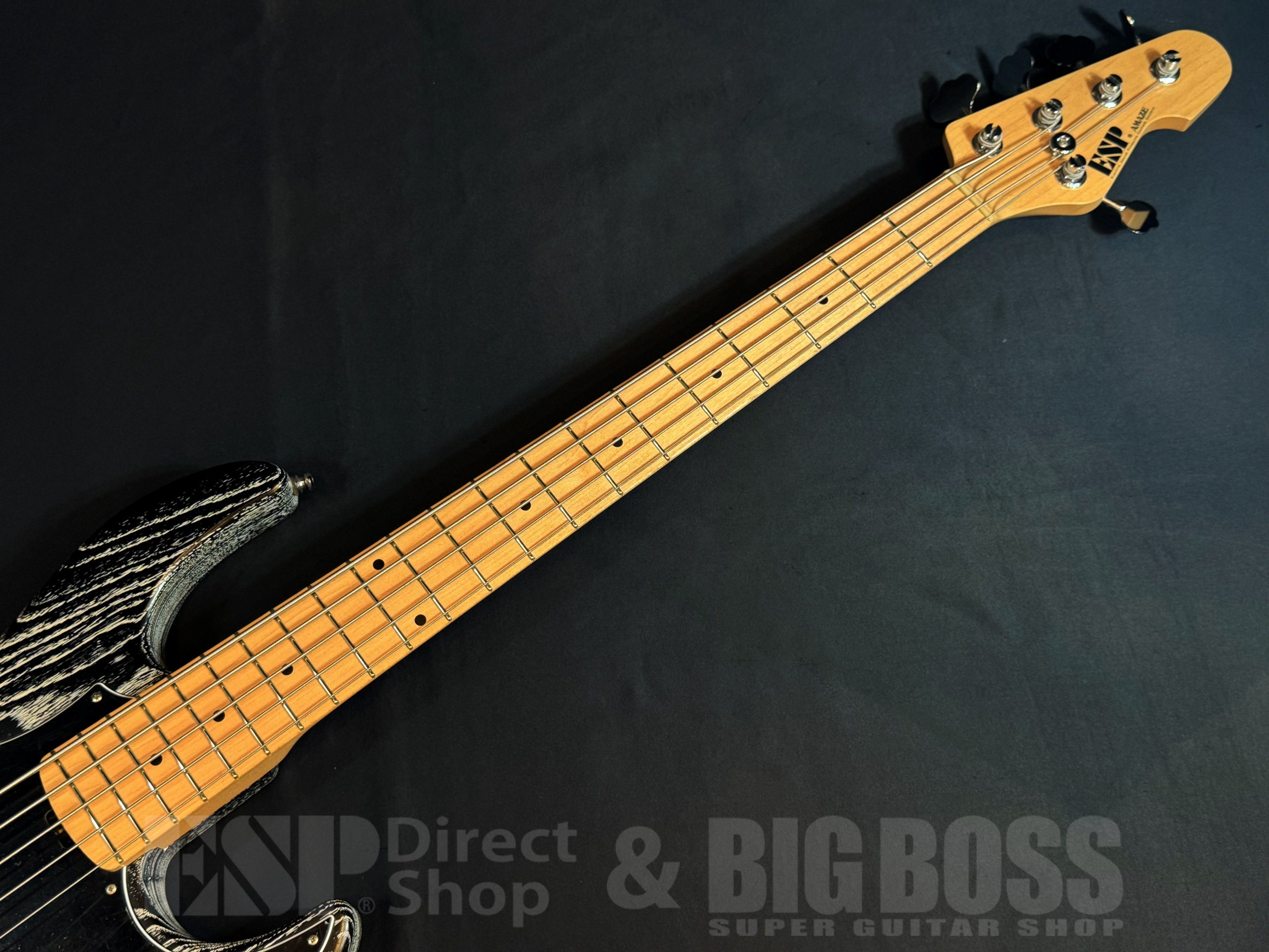 【即納可能/中古品】ESP (イーエスピー) AMAZE-AS-SL5 / Black w/White Filler 大阪店 - 4