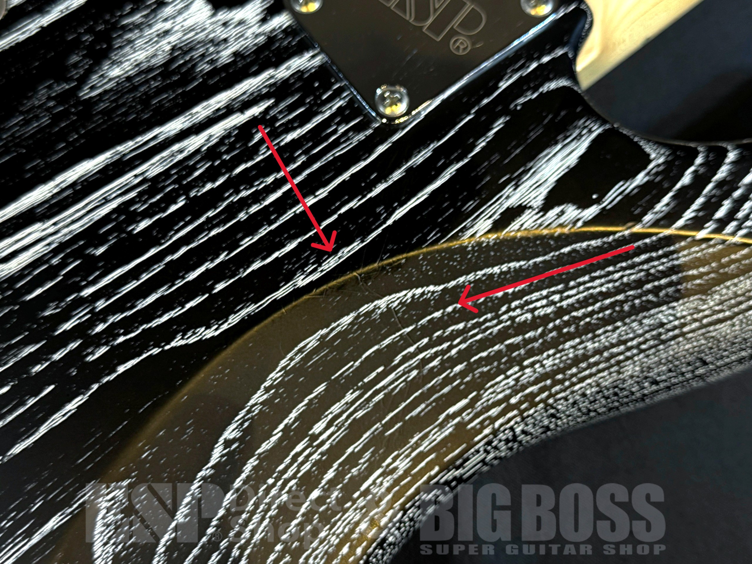 【即納可能/中古品】ESP (イーエスピー) AMAZE-AS-SL5 / Black w/White Filler 大阪店 - 11