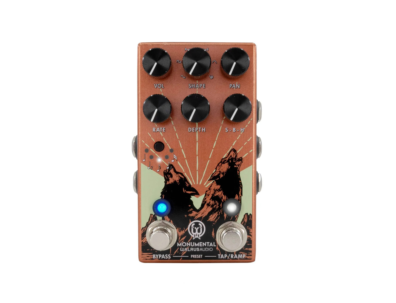 WALRUS AUDIO(ウォルラスオーディオ) Monumental Harmonic Stereo Tremolo #OR (トレモロ)