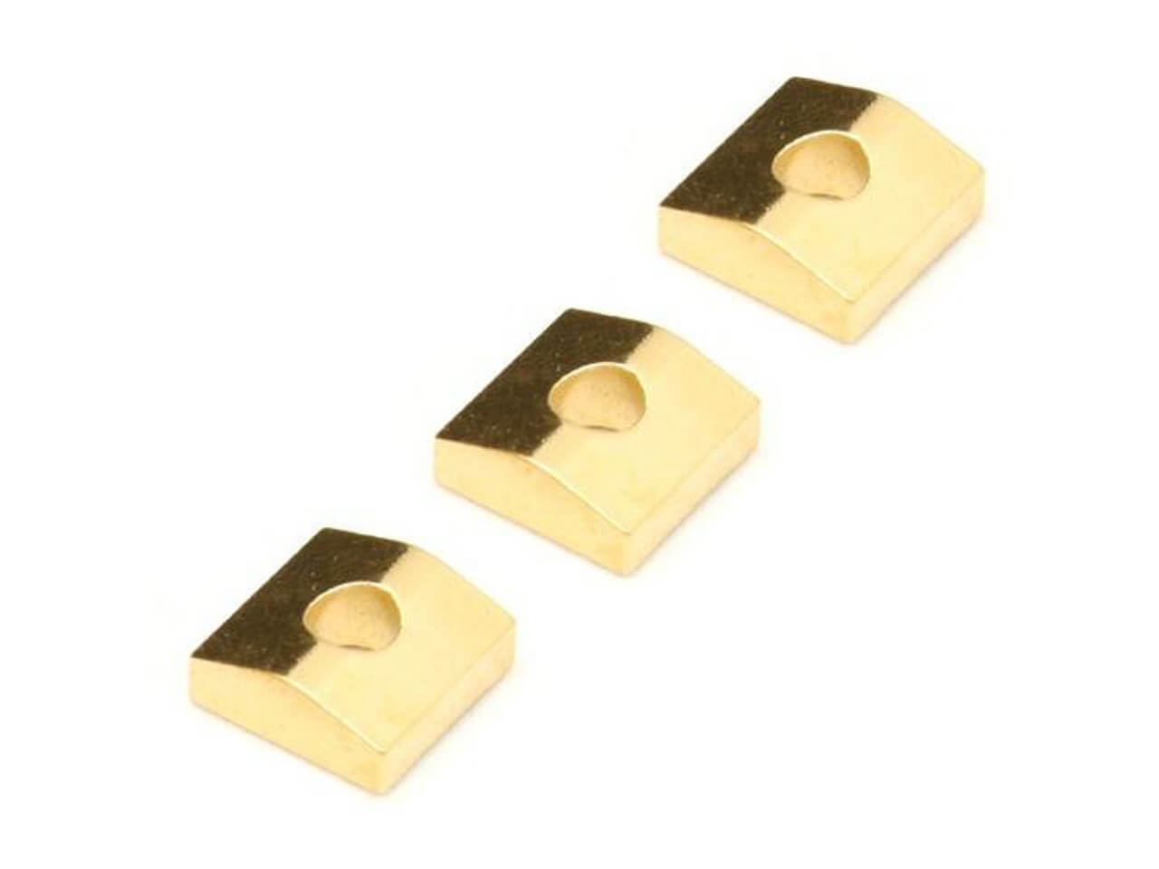 Floyd Rose Original Nut Clamping Blocks【Set of 3】-Gold-(ナット