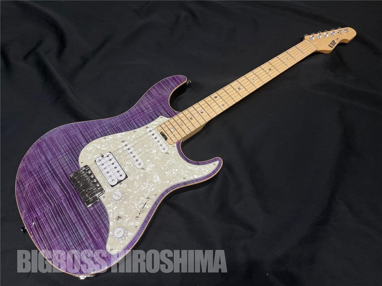 即納可能 Esp イーエスピー Snapper Ctm Fm Indigo Purple W Purple Pearl Black 広島店 Esp直営 Bigboss オンライン マーケット ギター ベース