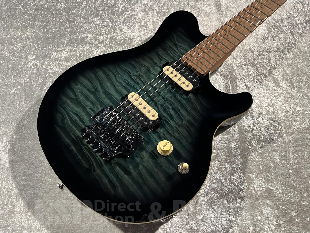 【即納可能】Sterling by MUSIC MAN(スターリン バイ ミュージックマン) Axis AX50 Quilted Maple (Yucatan Blue) 札幌店 - 2