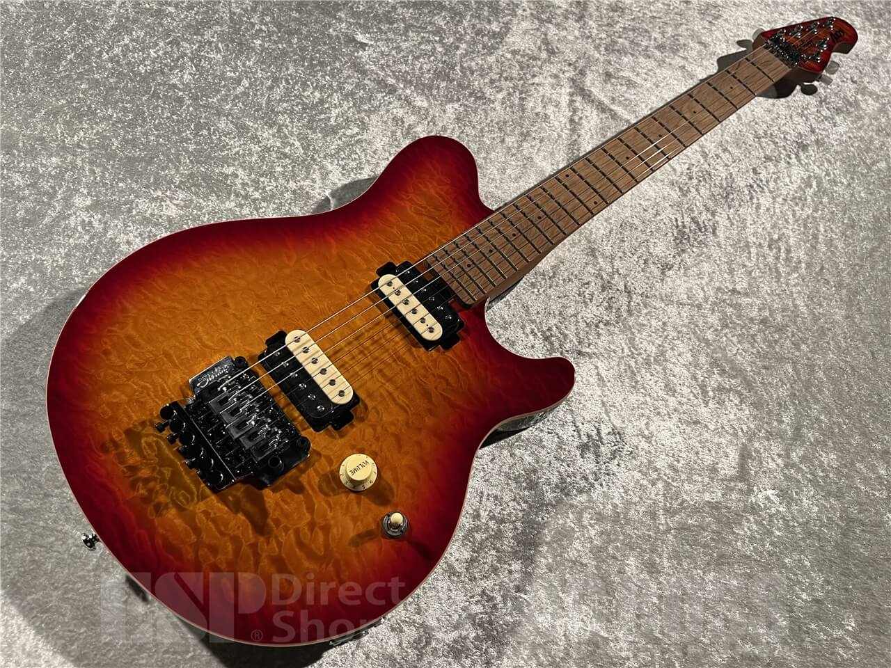 【即納可能】Sterling by MUSIC MAN(スターリン バイ ミュージックマン) Axis AX50 Quilted Maple (Lava Burst) 札幌店