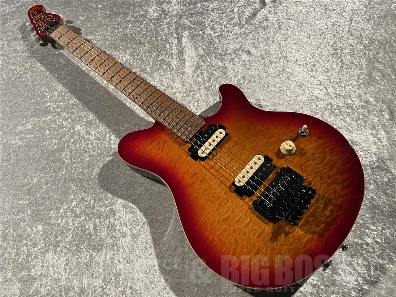 【即納可能】Sterling by MUSIC MAN(スターリン バイ ミュージックマン) Axis AX50 Quilted Maple (Lava Burst) 札幌店 - 9