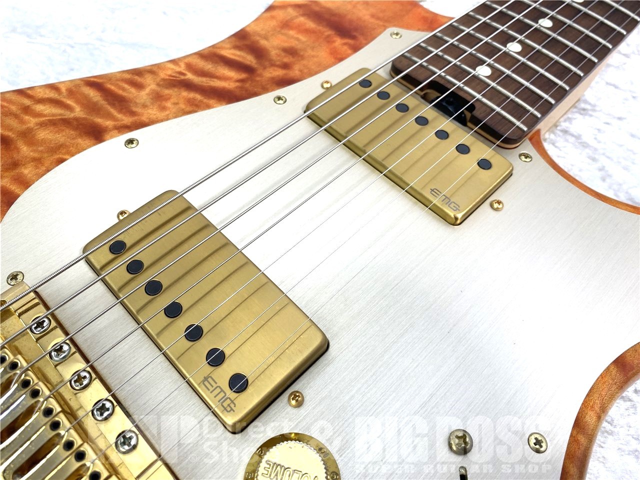 【即納可能/中古品】ESP(イーエスピー) SNAPPER-7 Ohmura Custom "Honey Gold" お茶の水駅前店(東京)