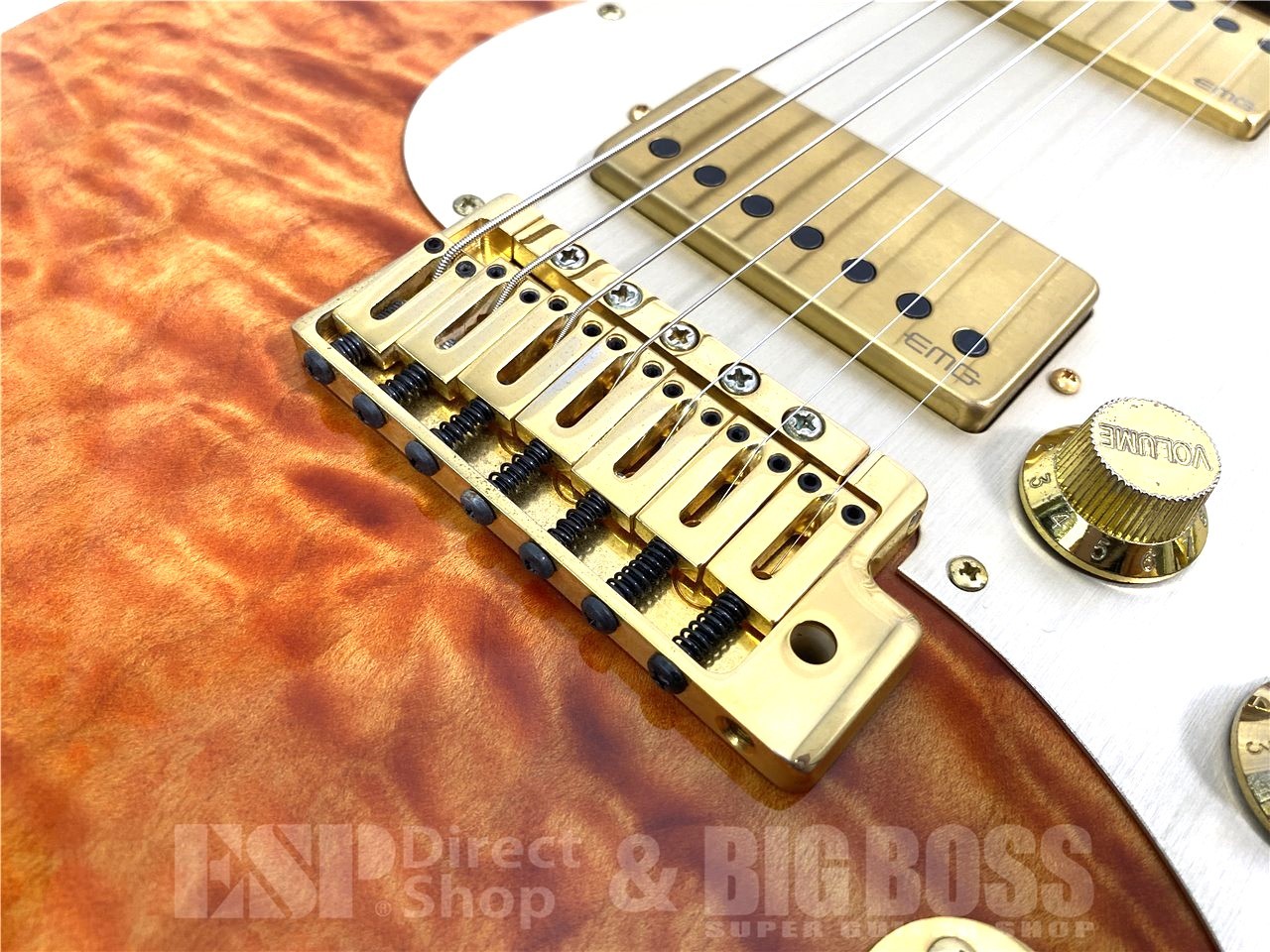 【即納可能/中古品】ESP(イーエスピー) SNAPPER-7 Ohmura Custom "Honey Gold" お茶の水駅前店(東京)