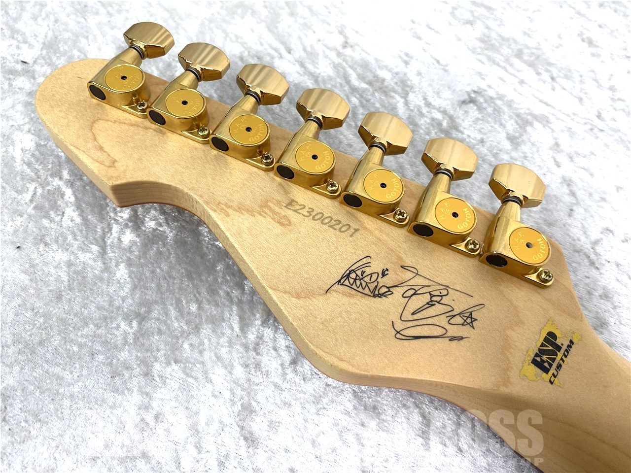 【即納可能/中古品】ESP(イーエスピー) SNAPPER-7 Ohmura Custom "Honey Gold" お茶の水駅前店(東京)