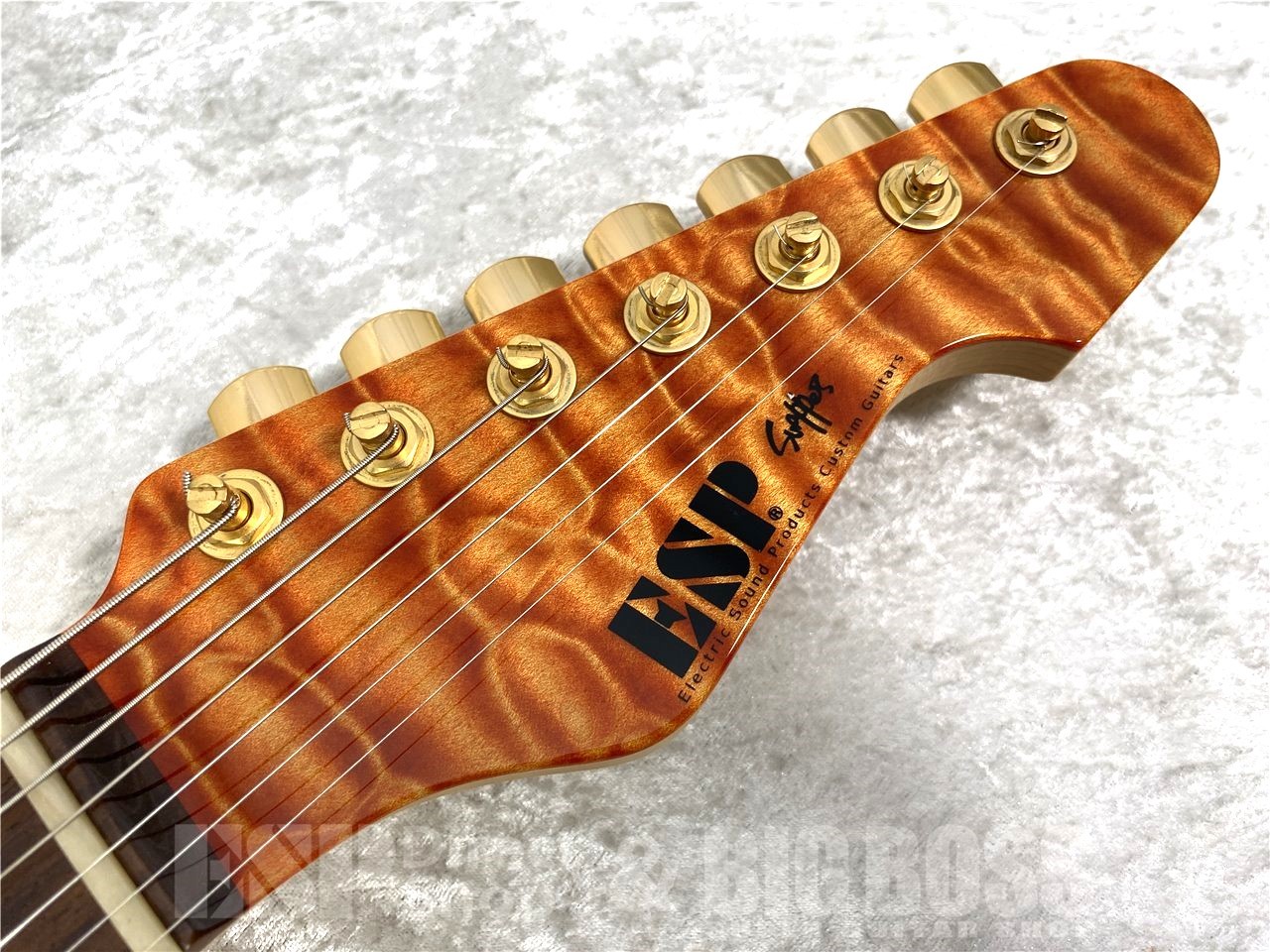 【即納可能/中古品】ESP(イーエスピー) SNAPPER-7 Ohmura Custom "Honey Gold" お茶の水駅前店(東京)