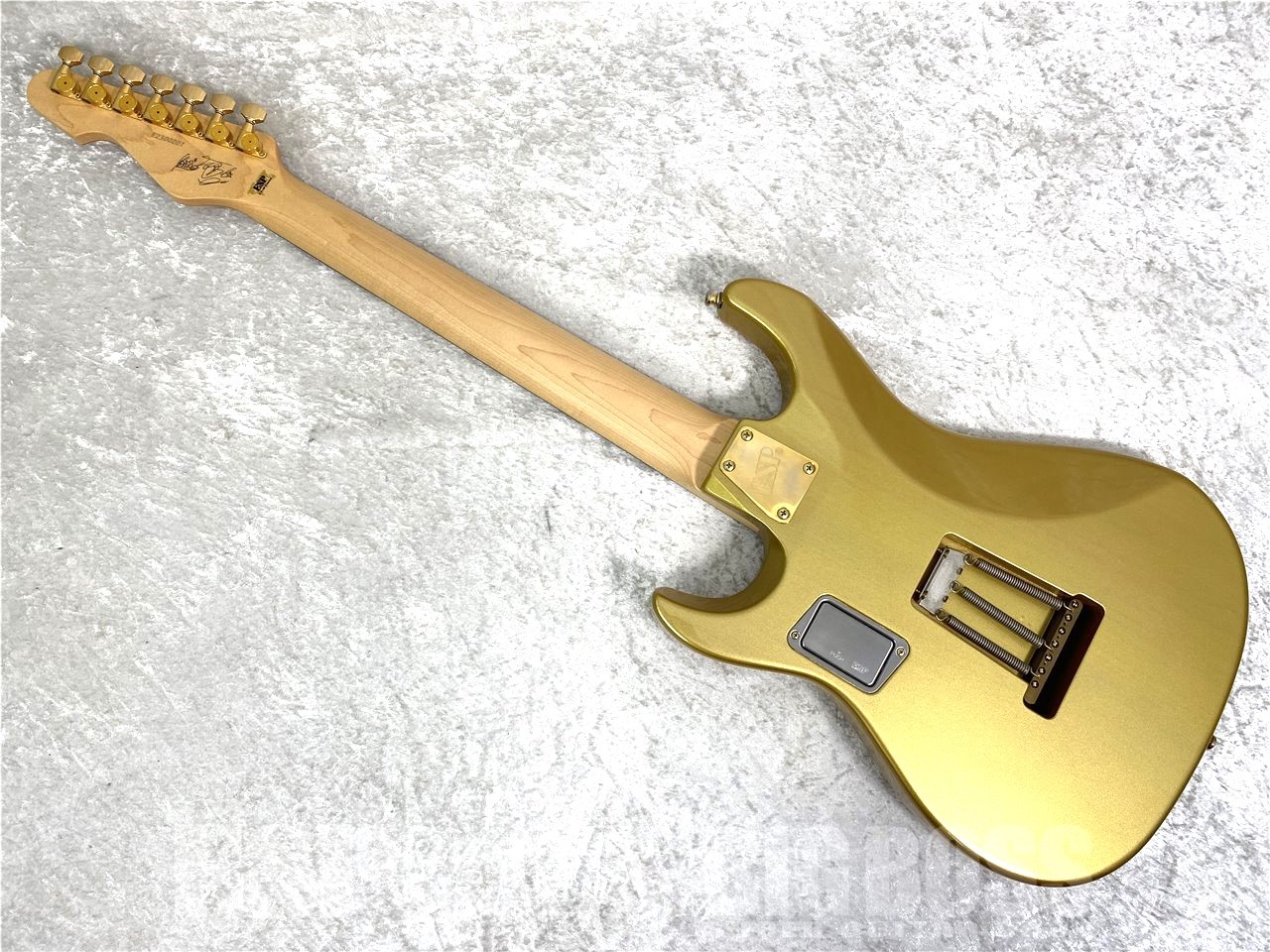 【即納可能/中古品】ESP(イーエスピー) SNAPPER-7 Ohmura Custom "Honey Gold" お茶の水駅前店(東京)