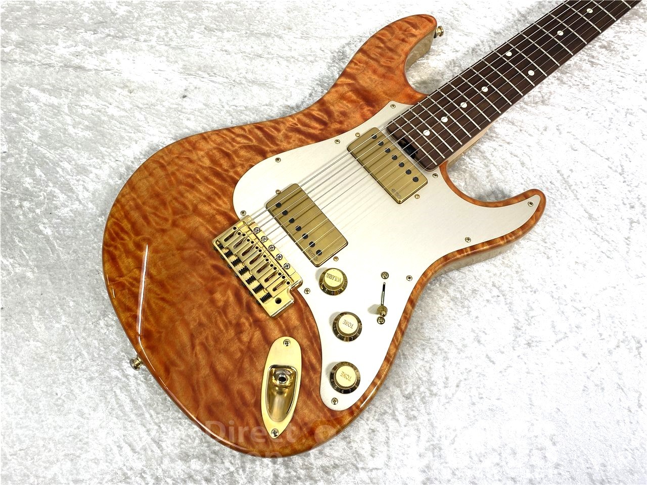 【即納可能/中古品】ESP(イーエスピー) SNAPPER-7 Ohmura Custom "Honey Gold" お茶の水駅前店(東京)
