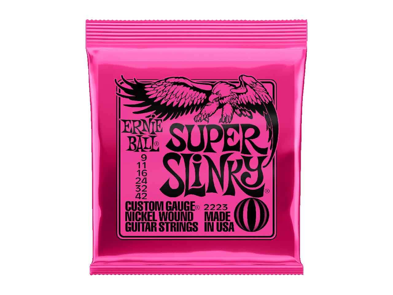 ERNiE BALL(アーニーボール) SUPER SLINKY / 09-42 #2223 (エレキギター弦)