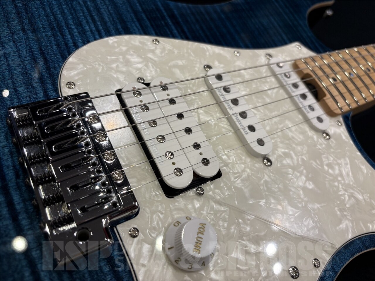 【即納可能】ESP(イーエスピー) SNAPPER-CTM-FM / Marine Blue w/Blue Pearl Black 京都店 - 4