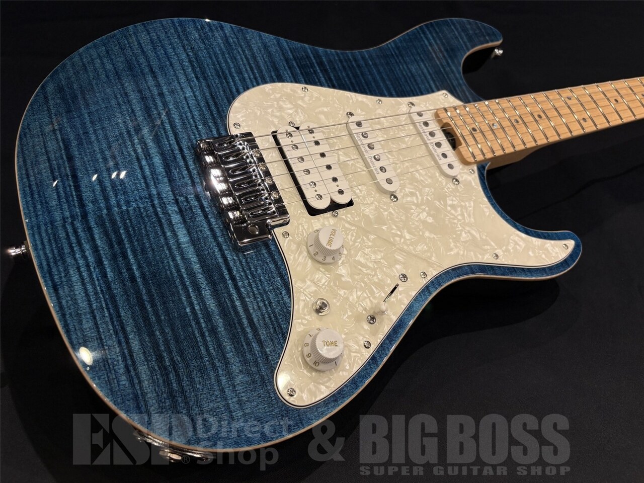 【即納可能】ESP(イーエスピー) SNAPPER-CTM-FM / Marine Blue w/Blue Pearl Black 京都店 - 2