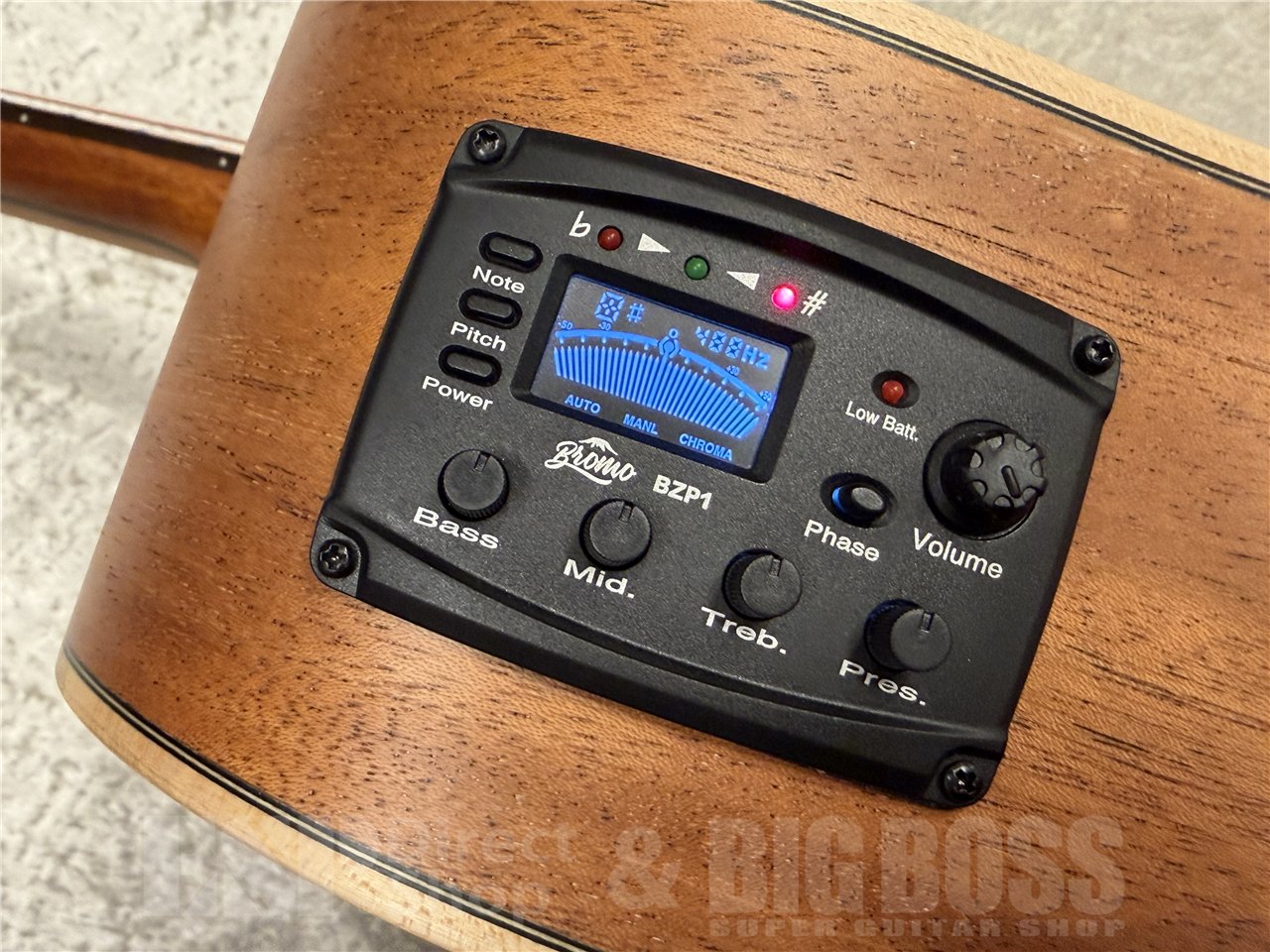 【即納可能】Bromo Guitars（ブロモギターズ）BAT4CE（Natural）　名古屋店 - 5