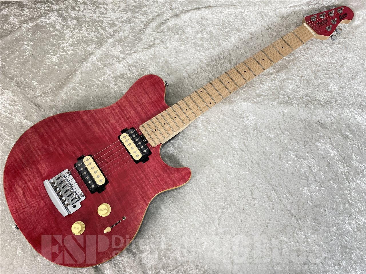 【即納可能】Sterling by MUSIC MAN(スターリンバイミュージックマン) AXIS FLAME MAPLE AX3FM (Stain Pink)お茶の水駅前店(東京)