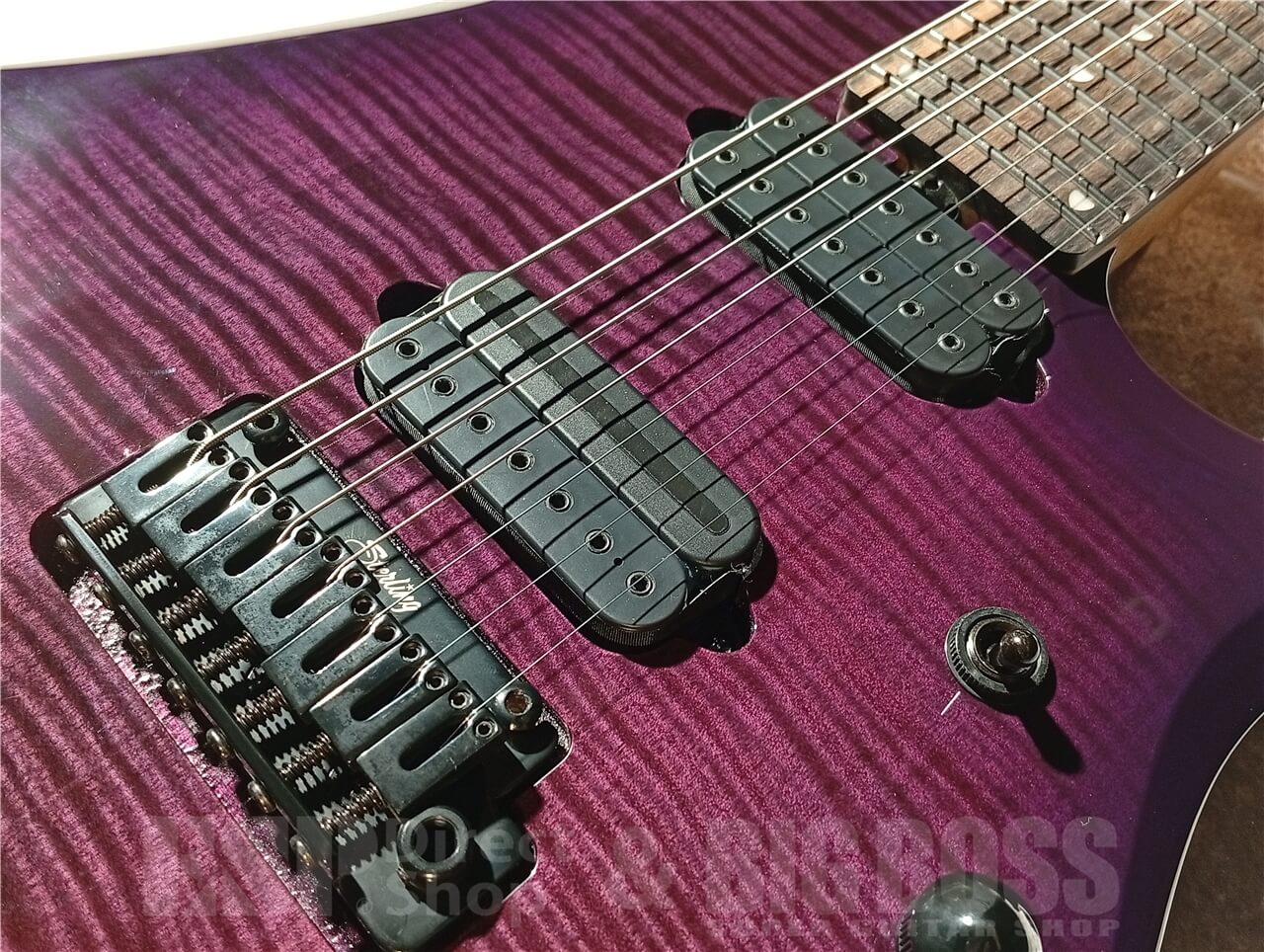【即納可能】Sterling by MUSIC MAN(スターリン バイ ミュージックマン) JP157 DiMarzio ( Purple Nebula) 札幌店 - 3