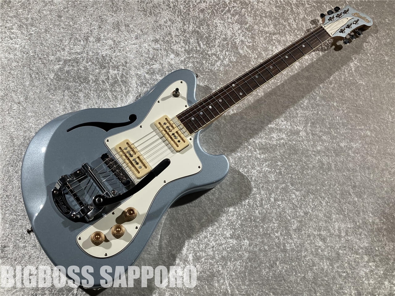 【即納可能】Baum Guitars(バウムギターズ) Conquer 59 with Tremolo (Skyline Blue) 札幌店