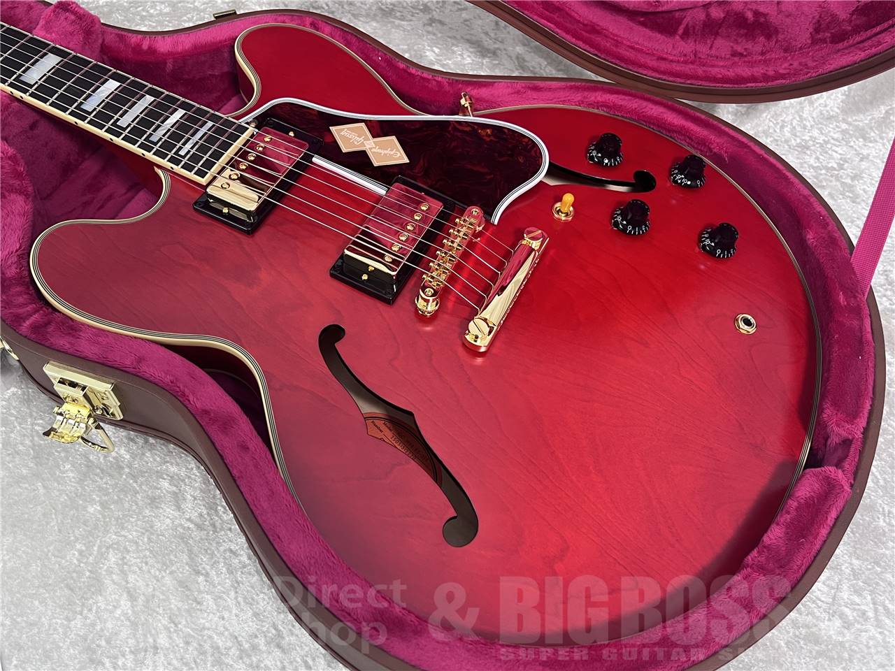 【即納可能】Epiphone ( エピフォン ) Inspired by Gibson Custom ES-355/Cherry (セミアコースティックギター) お茶の水駅前店・別館