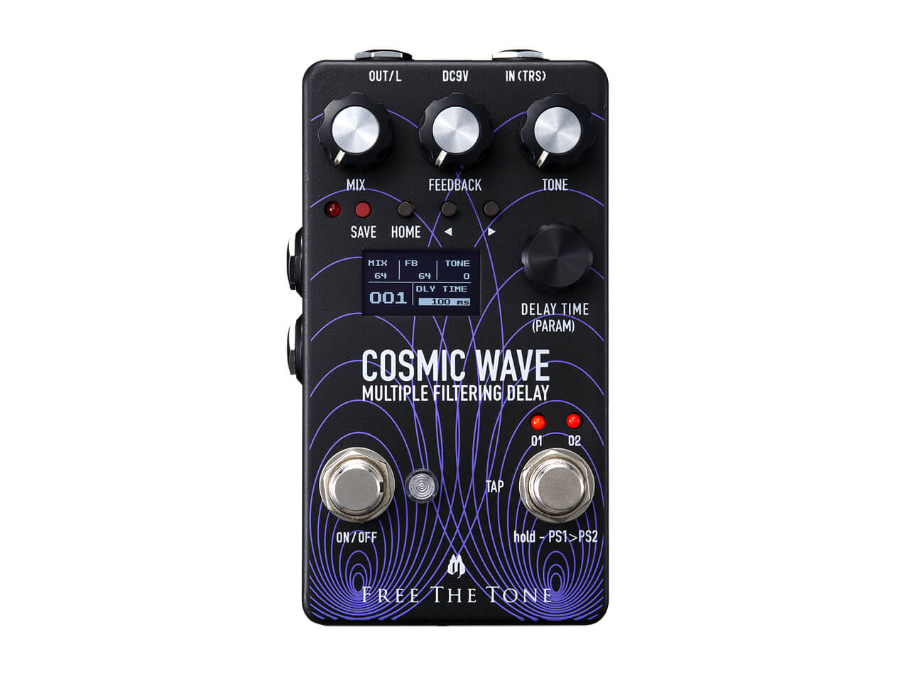 【即納可能/新品特価】Free The Tone(フリーザトーン) COSMIC WAVE / CW-1Y MULTIPLE FILTERING DELAY (ディレイ) お茶の水駅前店(東京)