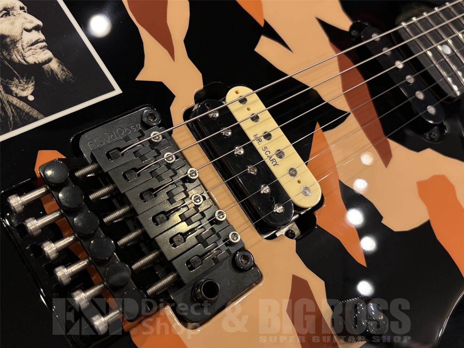 【即納可能】ESP(イーエスピー) GL DESERT EAGLE / Black w / Desert Eagle Graphic 【George Lynchモデル】 京都店 - 4