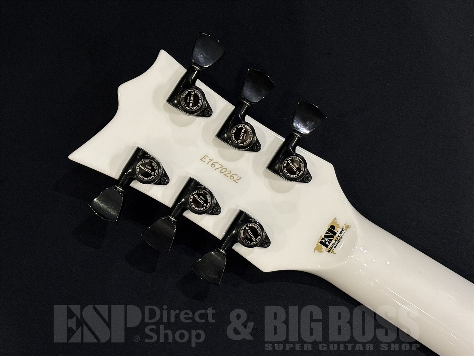 【即納可能】ESP(イーエスピー)IRON CROSS / Snow White w/Stripes Graphic 【James Hetfield Model】京都店 - 11